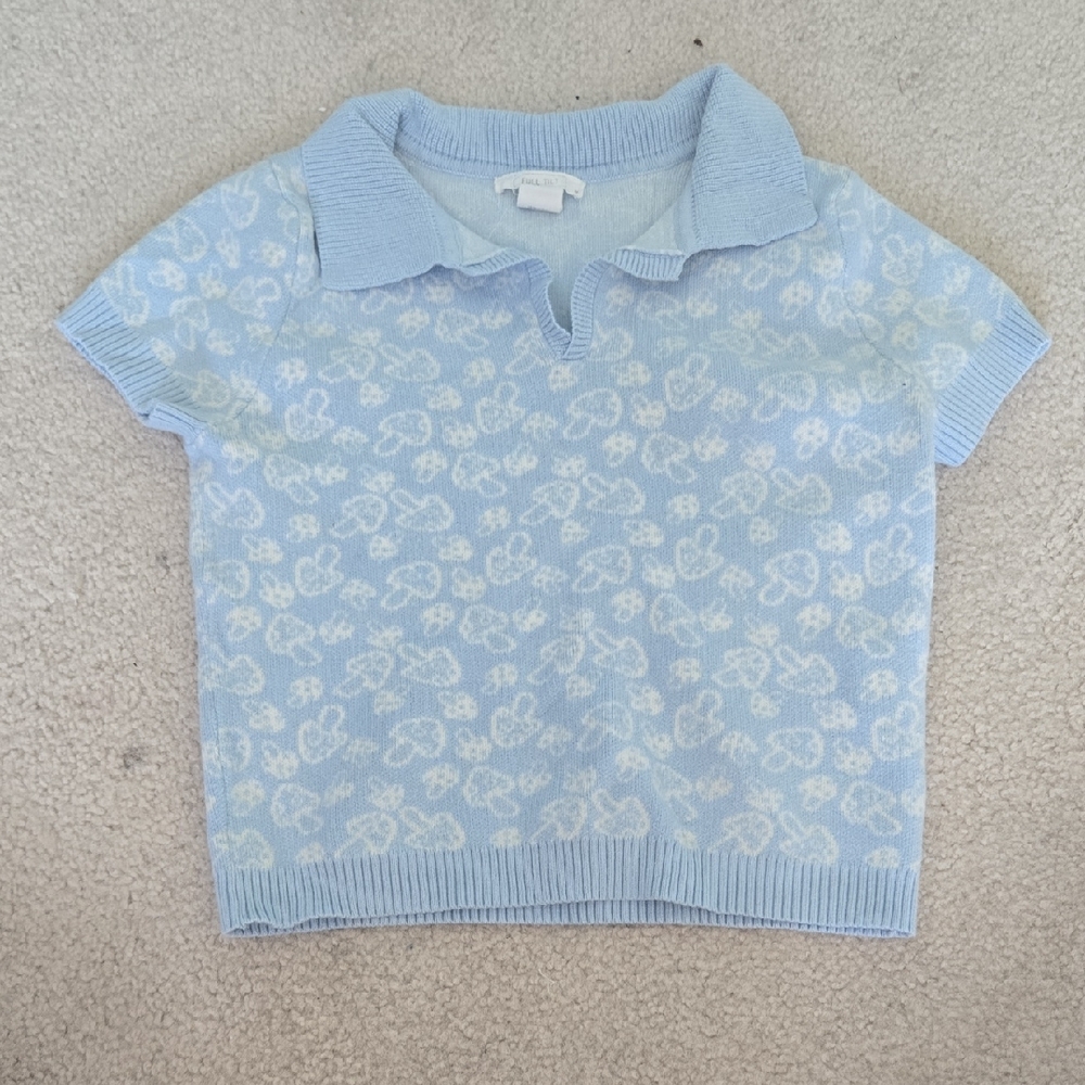 ☆ Cropped Mushroom Top ☆